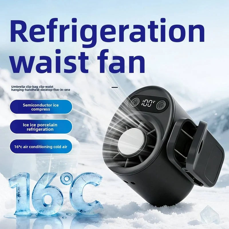 Portable Waist Fan | مروحة محمولة للتثبيت على الخصر