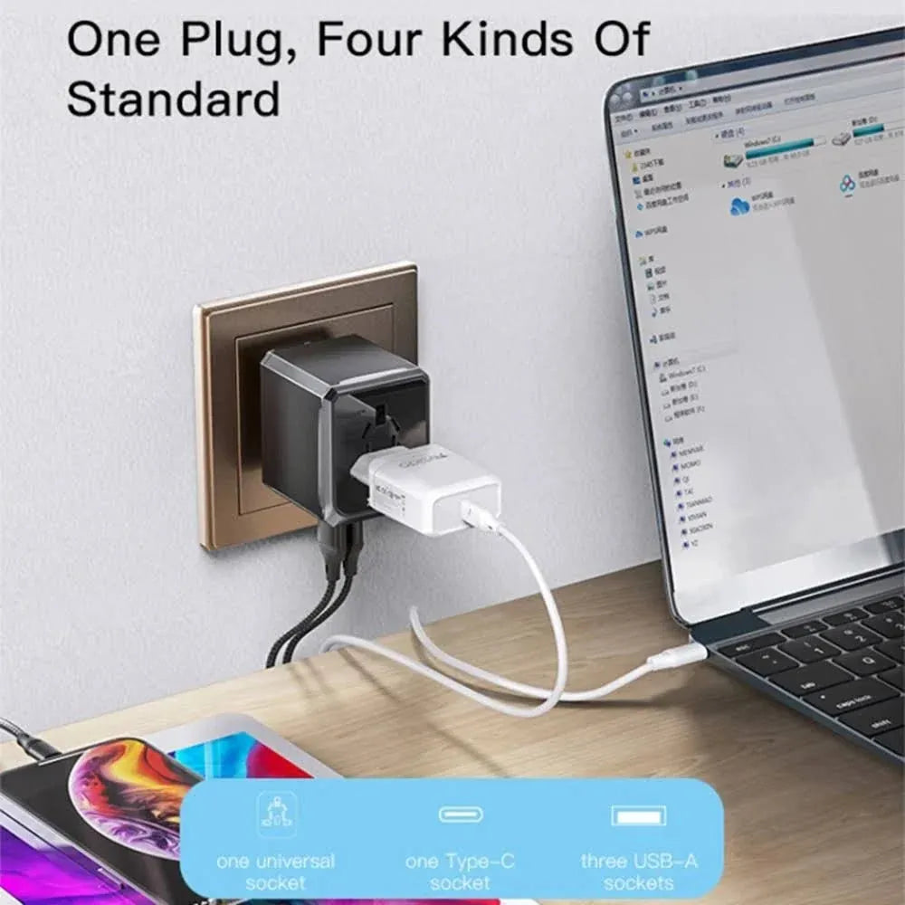 Travel USB Charging Adapter | محول شحن USB للسفر