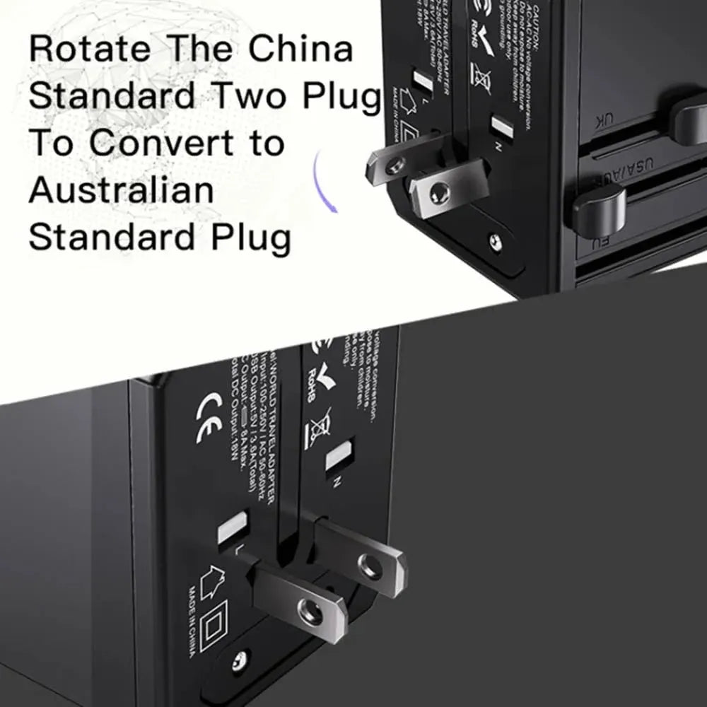 Travel USB Charging Adapter | محول شحن USB للسفر