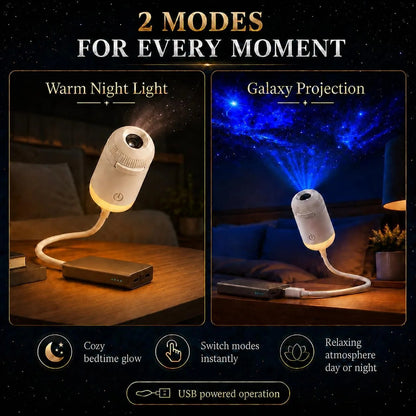Mini Starry Sky Projection Lamp | مصباح عرض السماء المرصعة بالنجوم