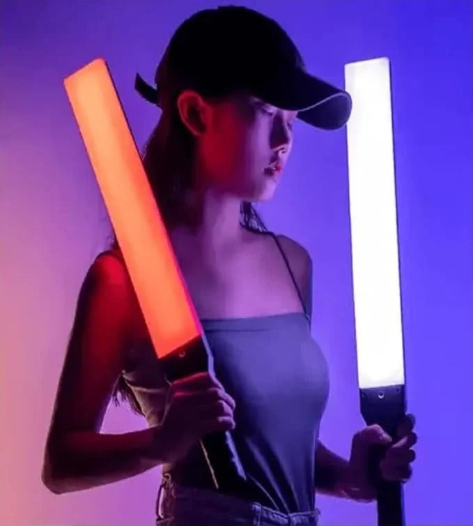 RGB LED Video Light Stick | عصا إضاءة فيديو LED ملونة